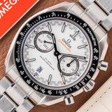 2021 Omega Speedmaster Racing Panda Chronograph - Box and Papers (Ref. 329.30.44.51.04.001)