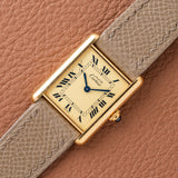 1980s Cartier Must Tank Classic Roman Dial (Ref. 590005)