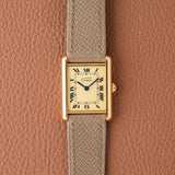1980s Cartier Must Tank Classic Roman Dial (Ref. 590005)