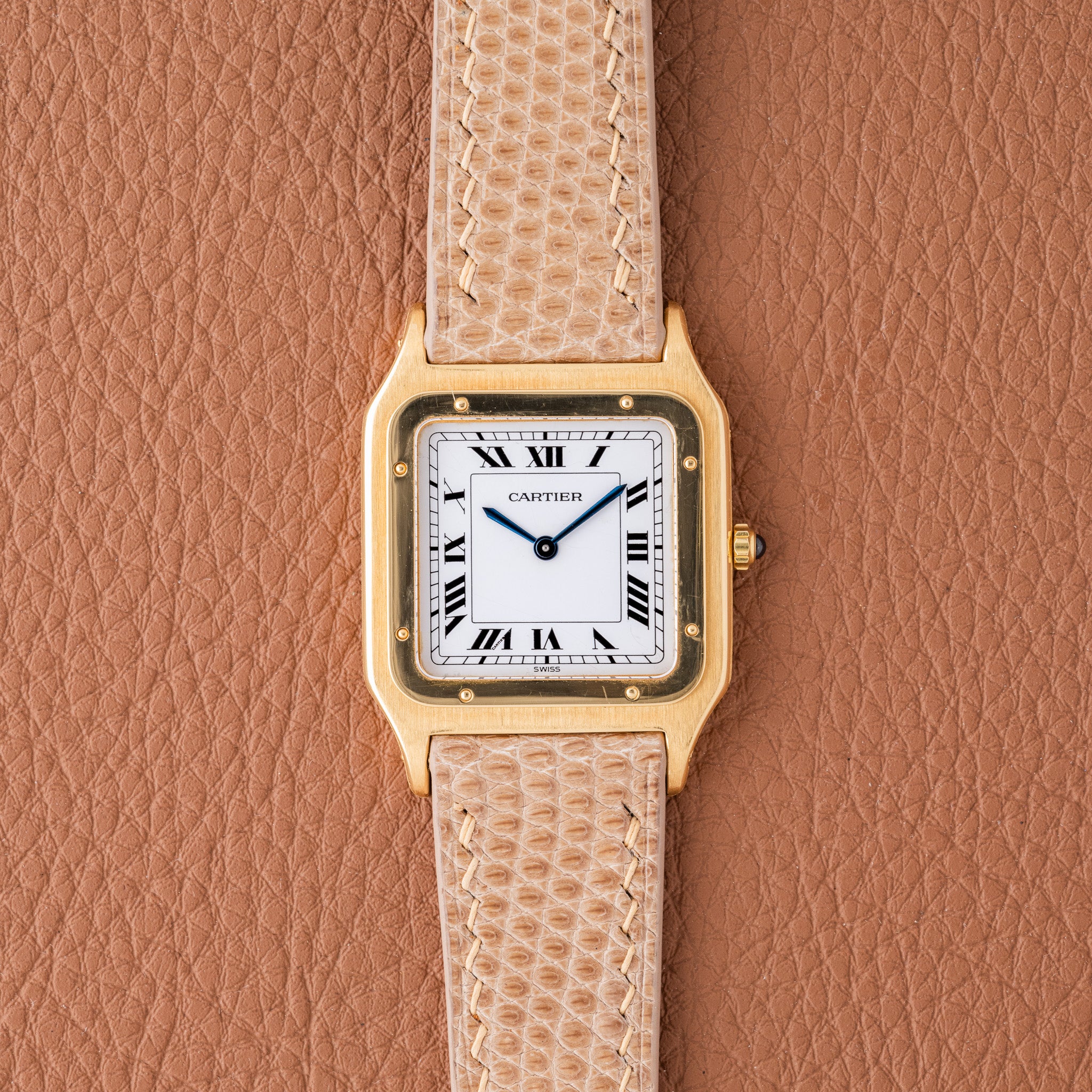 1980s Cartier Santos Dumont Extra Plat - Early Serial (Ref. 96054