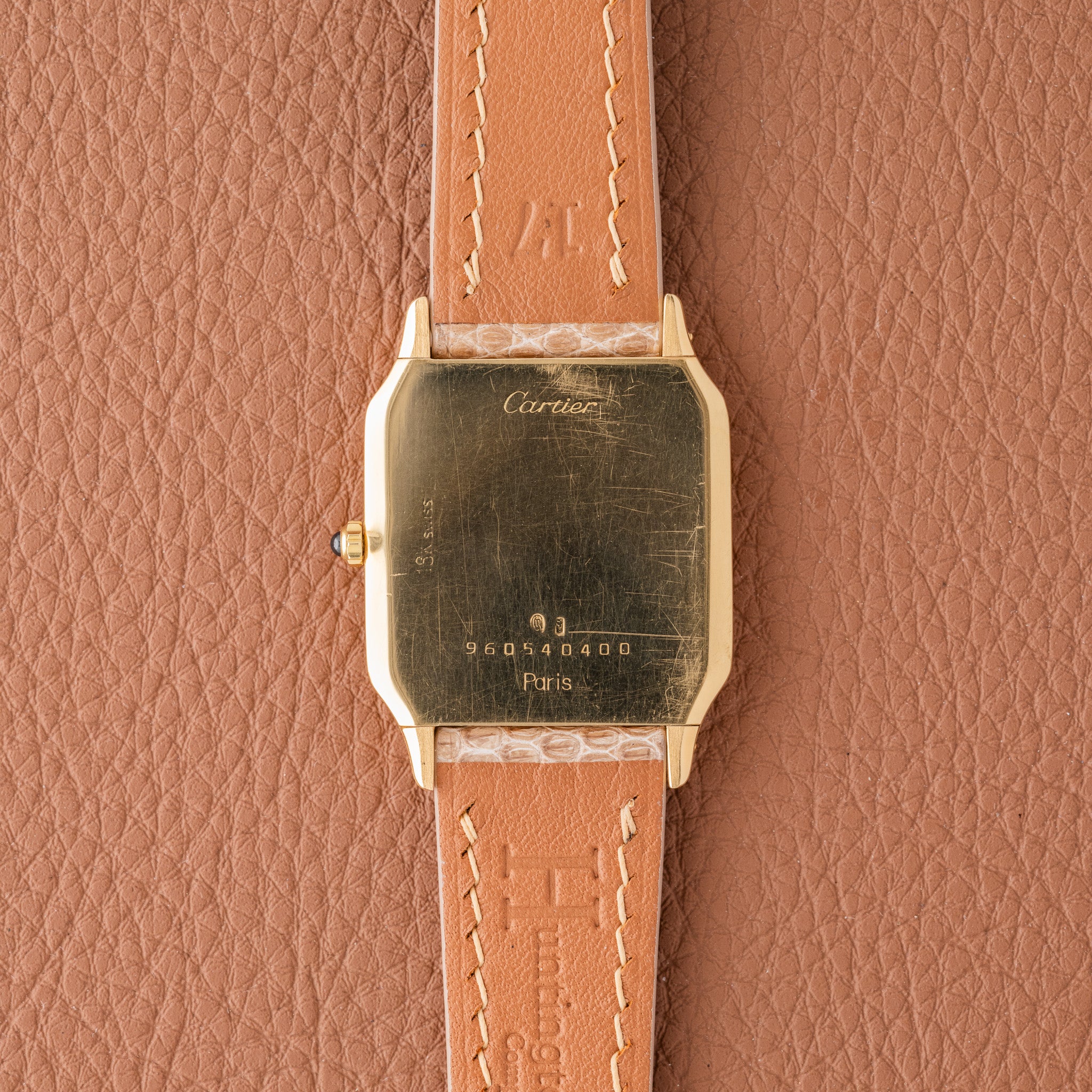 1980s Cartier Santos Dumont Extra Plat - Early Serial (Ref. 96054