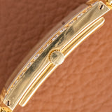 1970s Cartier Cintree Factory Pavé Diamonds By Vacheron Constantin