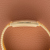 1970s Cartier Cintree Factory Pavé Diamonds By Vacheron Constantin