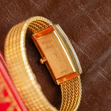 1970s Cartier Cintree Factory Pavé Diamonds By Vacheron Constantin