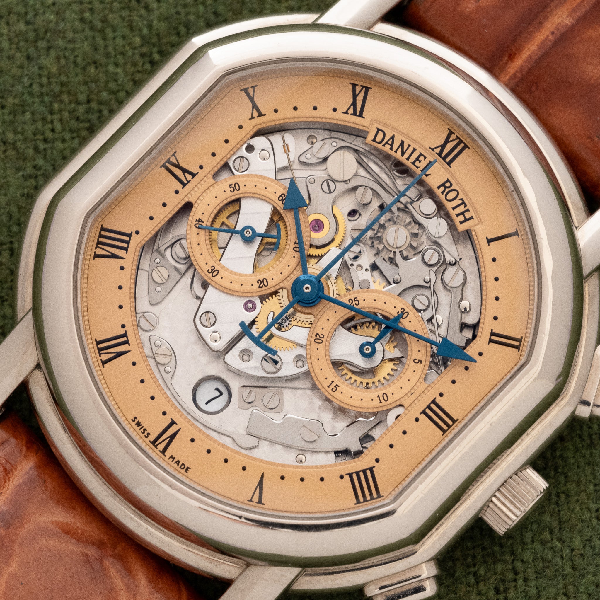Daniel Roth Masters Skeleton Chronograph - Box & Papers (447.X.60