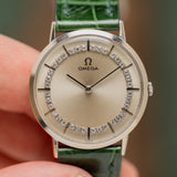 1963 Omega Ultra Slim Dress Watch - Factory Diamond Dial (Ref. D6672)