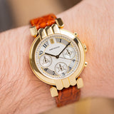 2000s Harry Winston Premier Chronograph Yellow Gold  (Ref. 200-MCA37G)