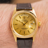 1986 Rolex Day-date Yellow Gold (Ref. 18038)