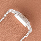 1930s Tiffany and Co. Movado Platinum and Diamond Cocktail Watch