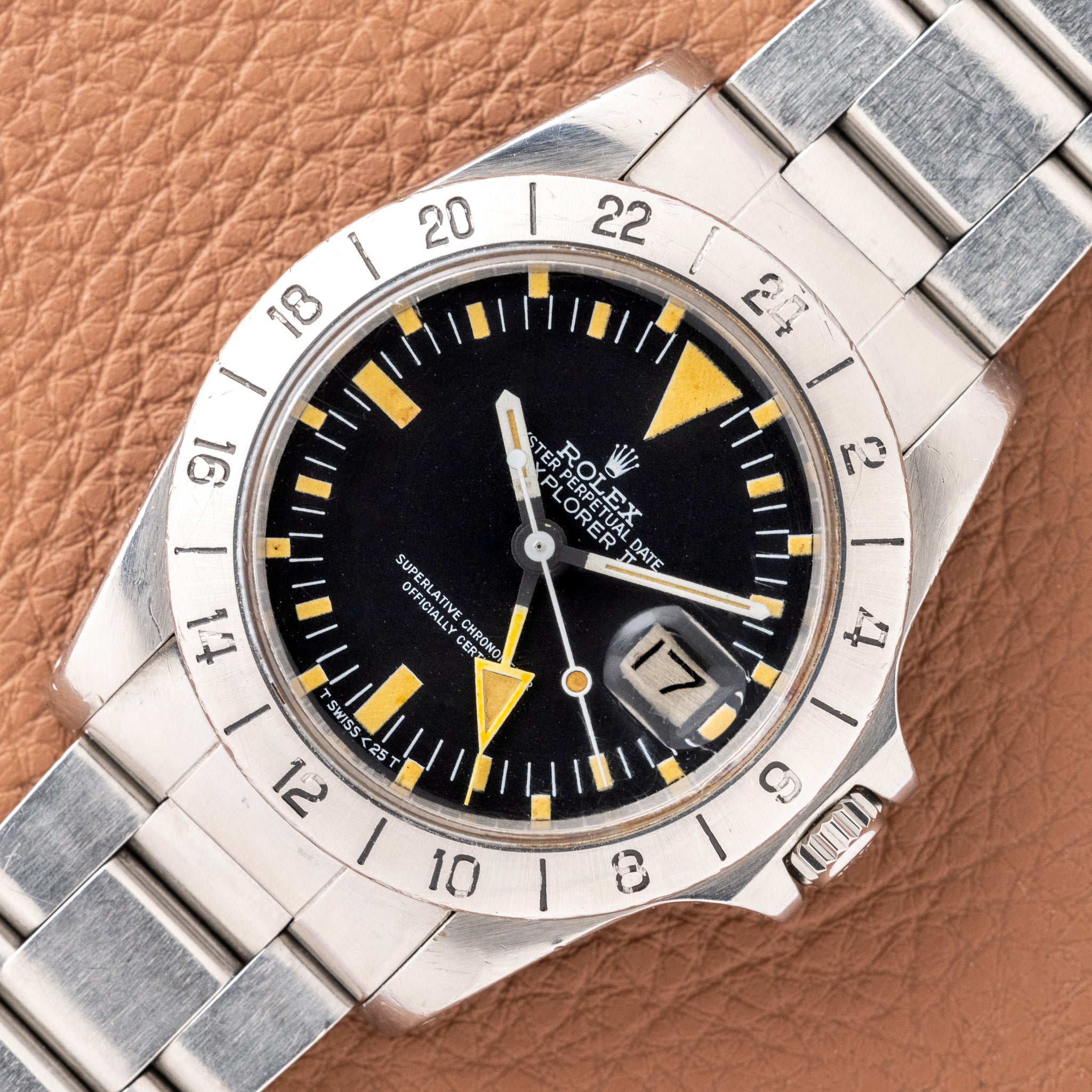 1979 Rolex Explorer II MK 4 Pumpkin Lume (Ref. 1655) – Huntington