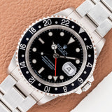 1999 Rolex GMT Master II Black Bezel - Papers (Ref. 16710)