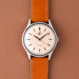 1950s Ulysse Nardin Steel Screw down Case Dress Watch - Unpolished