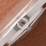 1950s Ulysse Nardin Steel Screw down Case Dress Watch - Unpolished