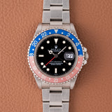 1998 Rolex GMT-Master II Swiss Only Faded Pepsi - Papers (Ref. 16710)
