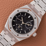 1990s Audemars Piguet Royal Oak Black Dual Time (Ref. 25730ST)