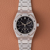 1990s Audemars Piguet Royal Oak Black Dual Time (Ref. 25730ST)