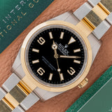 2024 Rolex Explorer 1 Two Tone - Box and Papers (Ref. 124273)