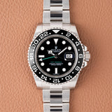 Rolex GMT-Master II Black Bezel - With Box (Ref. 116710LN)