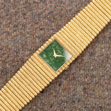 1974 Piaget Jade Dial Emperador Ref. 9131 - Unpolished - Complete Set - Rare Cartier-Signed Papers