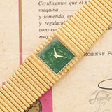 1974 Piaget Jade Dial Emperador Ref. 9131 - Unpolished - Complete Set - Rare Cartier-Signed Papers