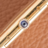 1970s Cartier Must Tank Roman Dial Manual Wind