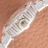 1950s IWC White Gold Diamond Cocktail Watch - Rare