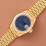 1989 Rolex Datejust 26 Matte Blue Roman Dial (Ref. 69178)