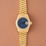 1989 Rolex Datejust 26 Matte Blue Roman Dial (Ref. 69178)