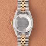 1971 Rolex Datejust Two Tone Non-luminous Wideboy (Ref. 1601)