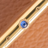 1970s Cartier Must Tank Rare 'True Red' Dial - Manual Wind