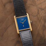 Cartier Must De Tank Lapis Dial