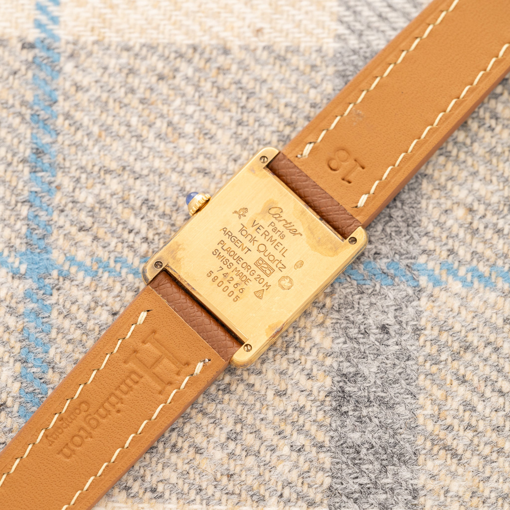 Cartier Must De Tank Breguet Dial (Ref. 590005) – Huntington Company