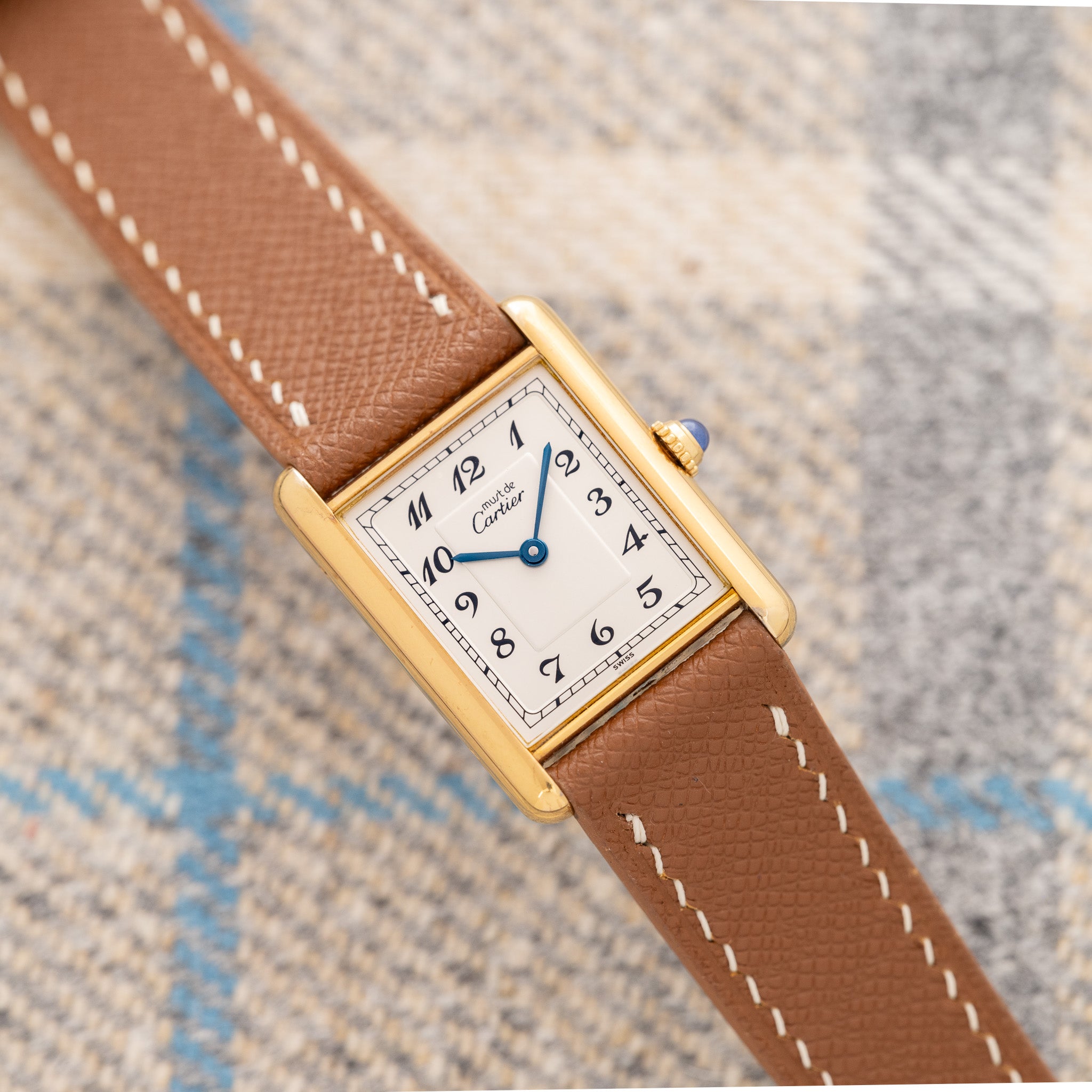 Cartier Must De Tank Breguet Dial (Ref. 590005) – Huntington Company