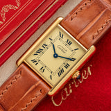 Cartier Must De Tank Classic Dial - Pouch & Papers