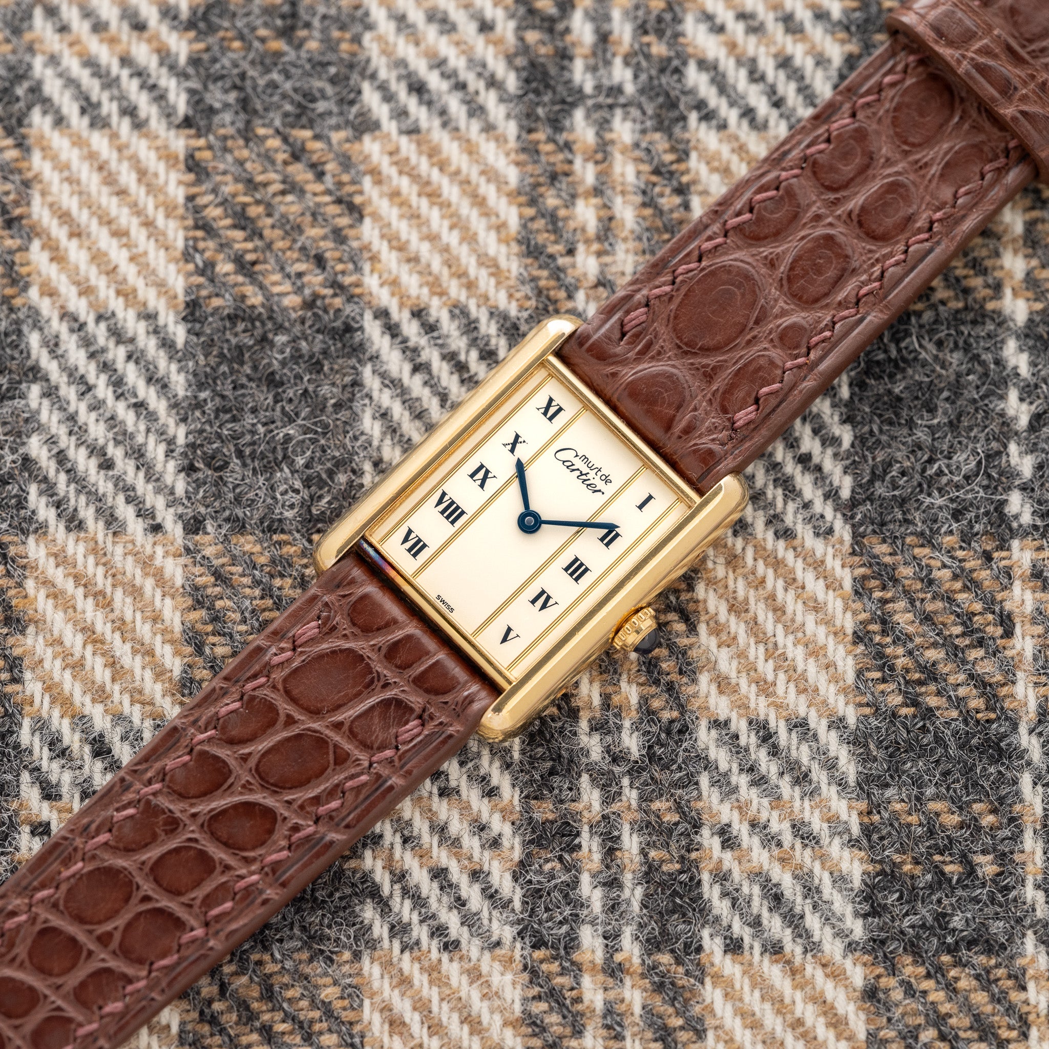 Cartier Must De Tank Cream Column Dial (Ref. 590005) – Huntington