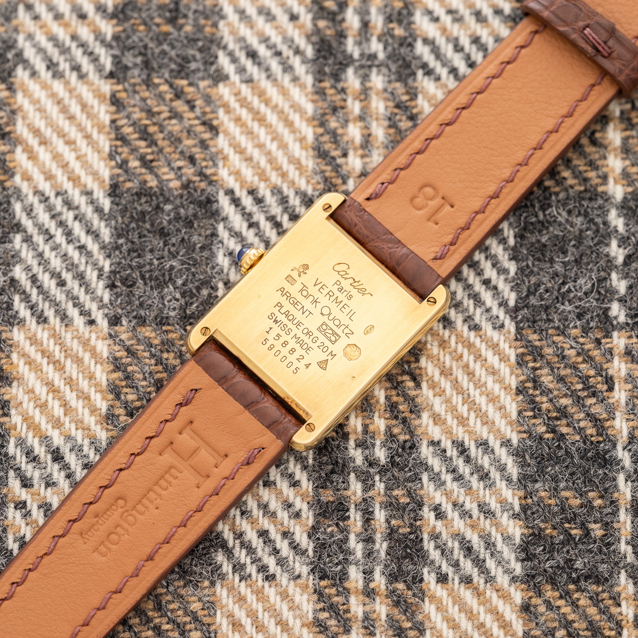 Cartier Must De Tank Cream Column Dial (Ref. 590005) – Huntington