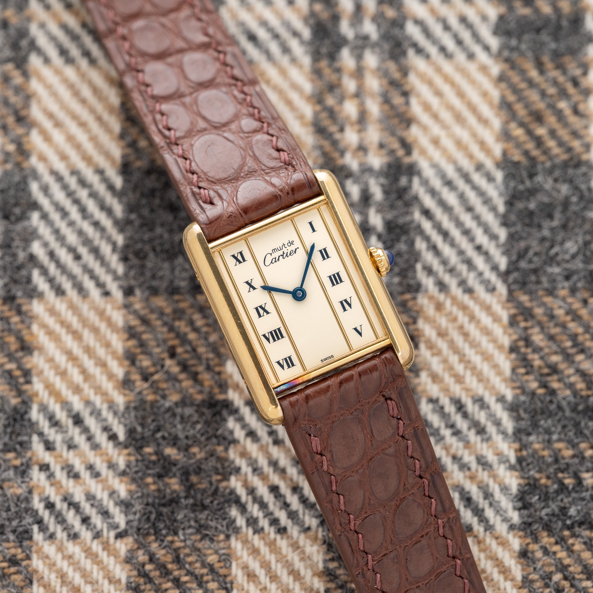 Cartier Must De Tank Cream Column Dial (Ref. 590005) – Huntington