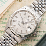 1972 Rolex Datejust No-Lume WideBoy - Box & Papers (Ref. 1601)