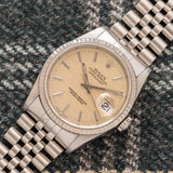 1993 Rolex Datejust Warm Linen Patina (Ref. 16234)