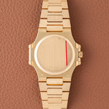 1991 Patek Philippe Nautilus Yellow Gold Factory Diamonds - Archives (Ref. 3800/3)