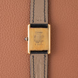 Cartier Must de Tank Mechanical True Red Dial
