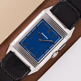 2015 Jaeger-LeCoultre Grande Reverso Ultra Thin Duoface Bleu - Papers (Ref. Q378858J / 278.8.54)