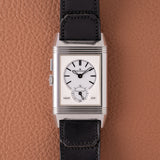 2015 Jaeger-LeCoultre Grande Reverso Ultra Thin Duoface Bleu - Papers (Ref. Q378858J / 278.8.54)