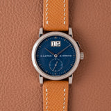 2004 A. Lange & Söhne Saxonia Blue - Box and Papers (Ref. 105.027)