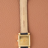 Cartier Obus Paris Dial Blue Enamel - Cartier Service Papers