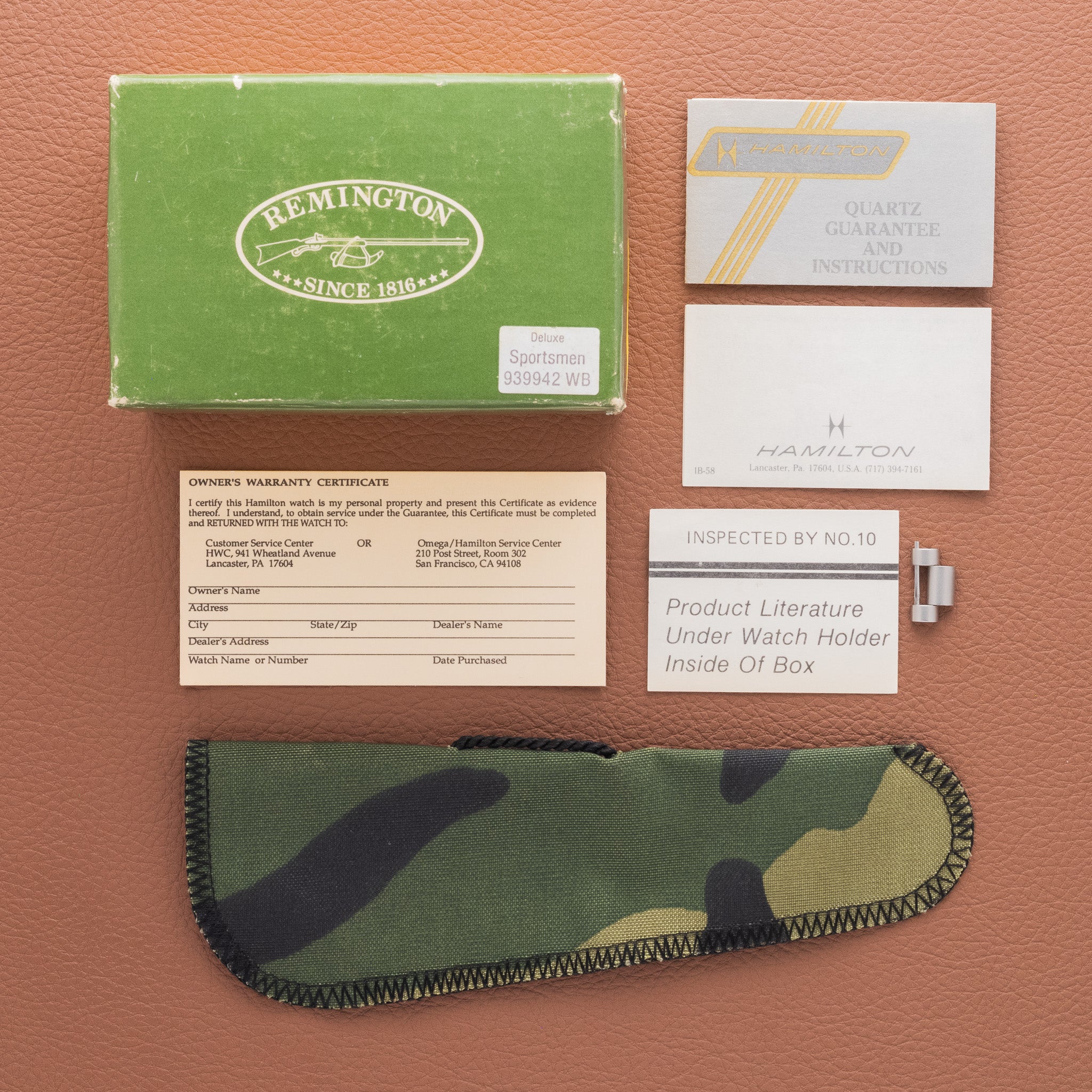 Hamilton Khaki Diver Remington Signed - Box and Papers (Ref. 9369