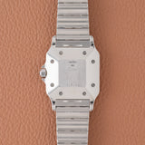 1980s Cartier Santos Carrée Unpolished - Box and Papers (Ref. 1172961)
