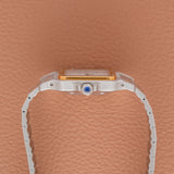 1980s Cartier Santos Carrée Unpolished - Box and Papers (Ref. 1172961)