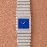Piaget Emperador Rare White Gold Lapis Dial (Ref. 9131 C16)