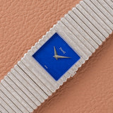 Piaget Emperador Rare White Gold Lapis Dial (Ref. 9131 C16)